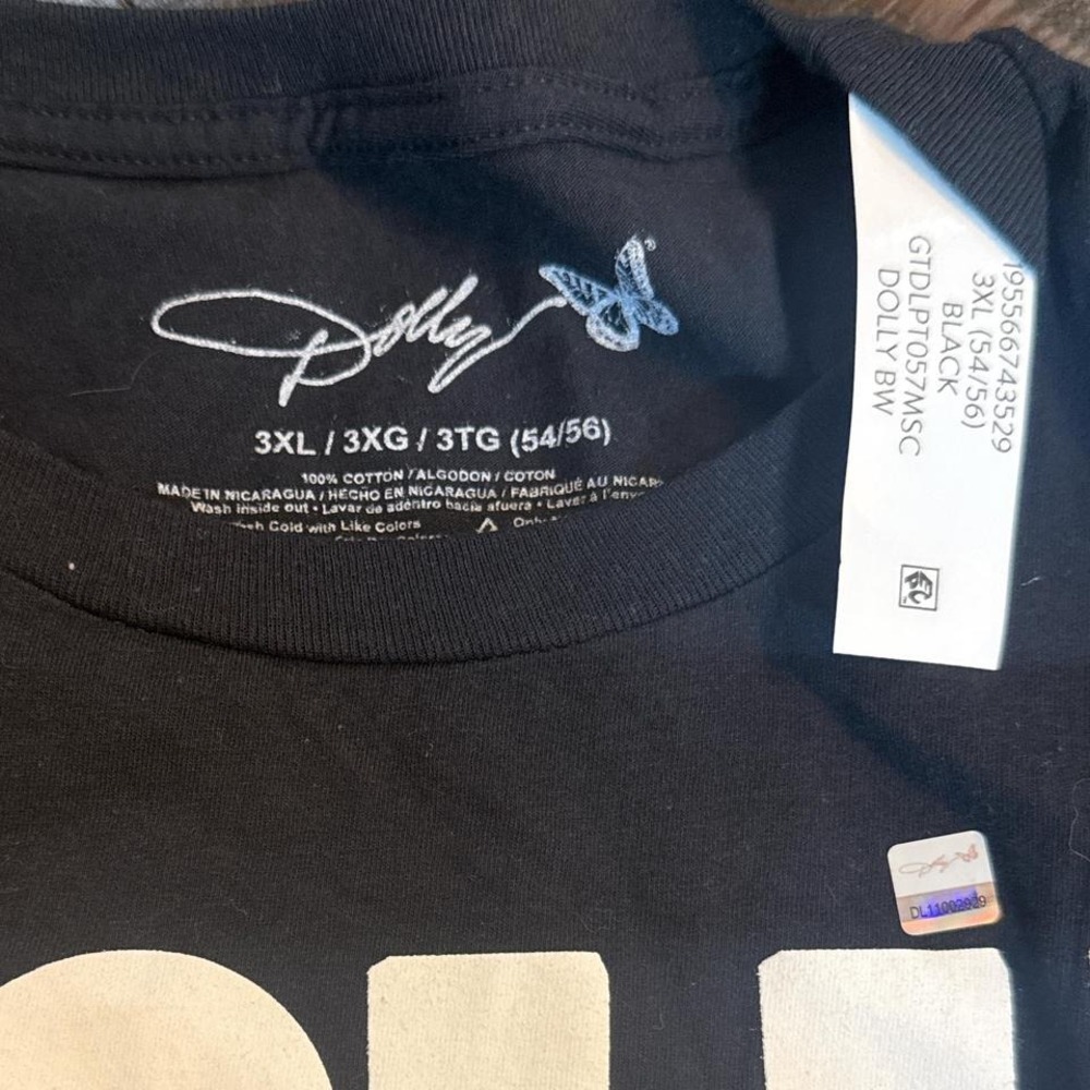 Dolly Parton Authentic Unisex Graphic Tee –‎ 3XL (NWT) - Picture 2 of 3